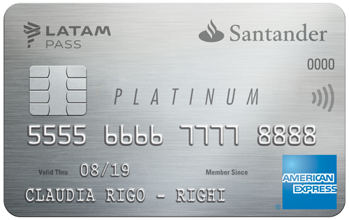 Platinum Santander LATAM PASS - Tarjeta de Crédito
