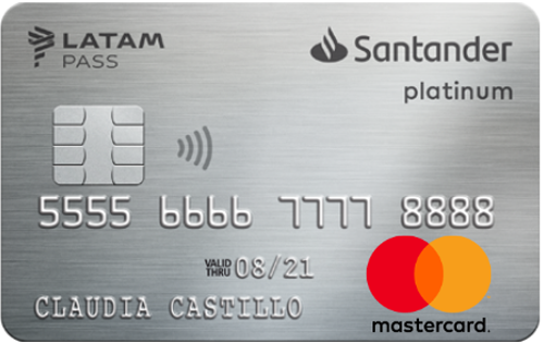 Platinum Santander Latam Pass - Tarjeta de Crédito